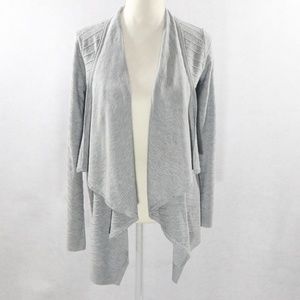 NEW Dana Buchman Gray Open Cardigan Size Small
